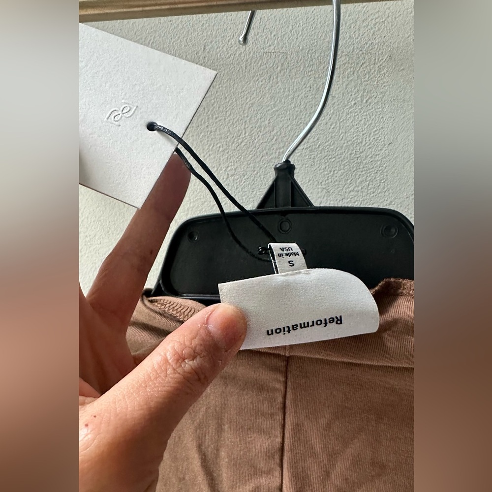 NWT Reformation Jana knit dress. Size small.sku 810 - Picture 7 of 8